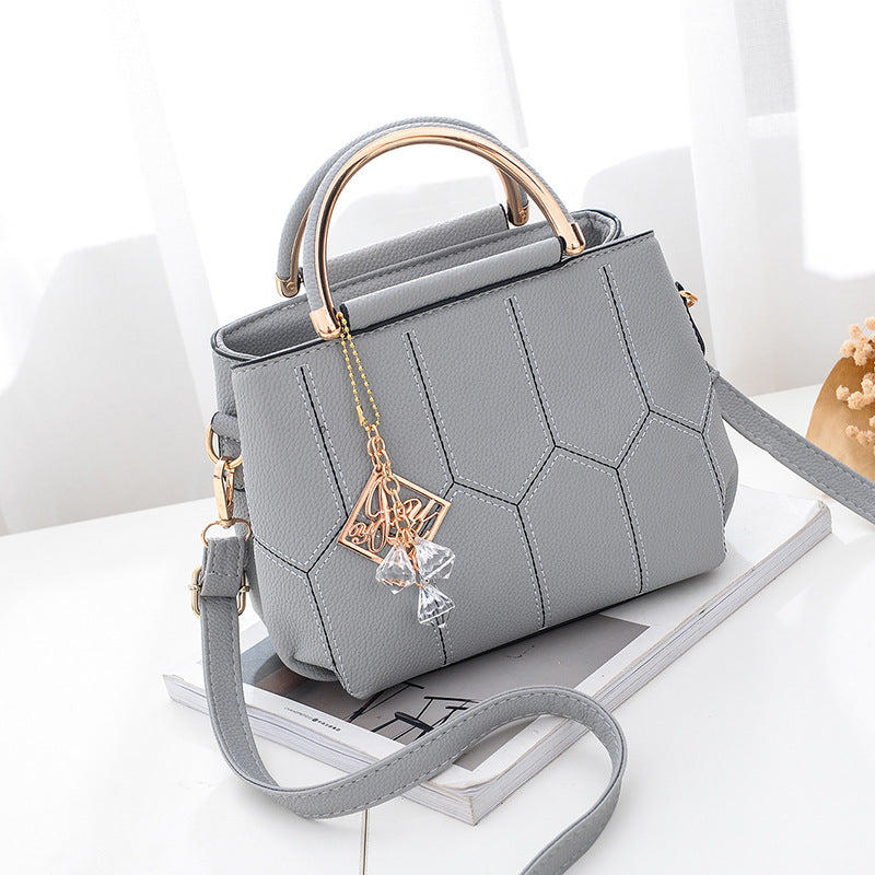 Women's Shoulder Handbag Simple Fashion Small Square Bag Trendy Korean Casual Versatile Bag Women's Crossbody