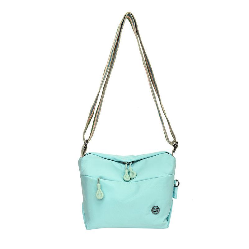Women's Messenger Bag 2024 New Tang Style Colorful Fashion Trendy Versatile Canvas Bag Lightweight Small Shoulder Bag Dumpling Bag