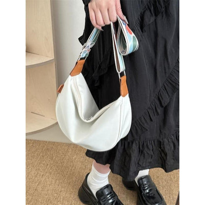 High-Grade Sentong Qin Bag Women's 2024 New Trendy Stylish Good Texture Shoulder Bag Spring Popular All-Matching Casual Bag