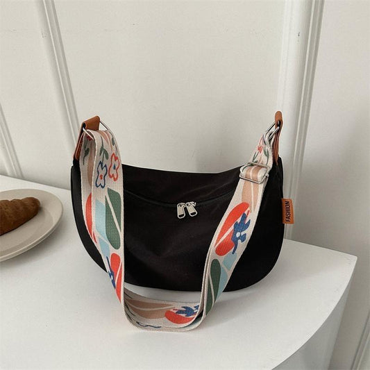 High-Grade Sentong Qin Bag Women's 2024 New Trendy Stylish Good Texture Shoulder Bag Spring Popular All-Matching Casual Bag