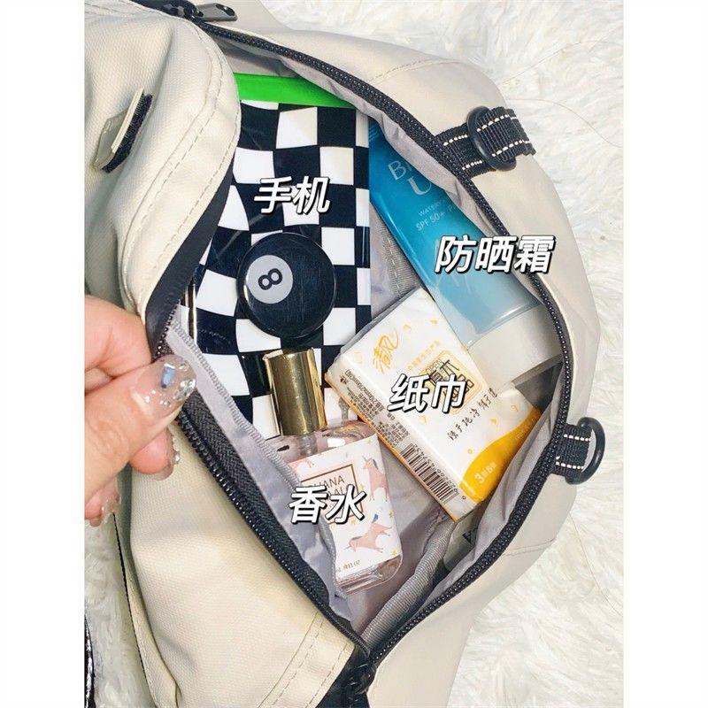 Japanese Style Harajuku Sports Waist Bag Casual Chest Bag Men South Korea Retro Easy Matching Tooling Crossbody Bag Female Niche