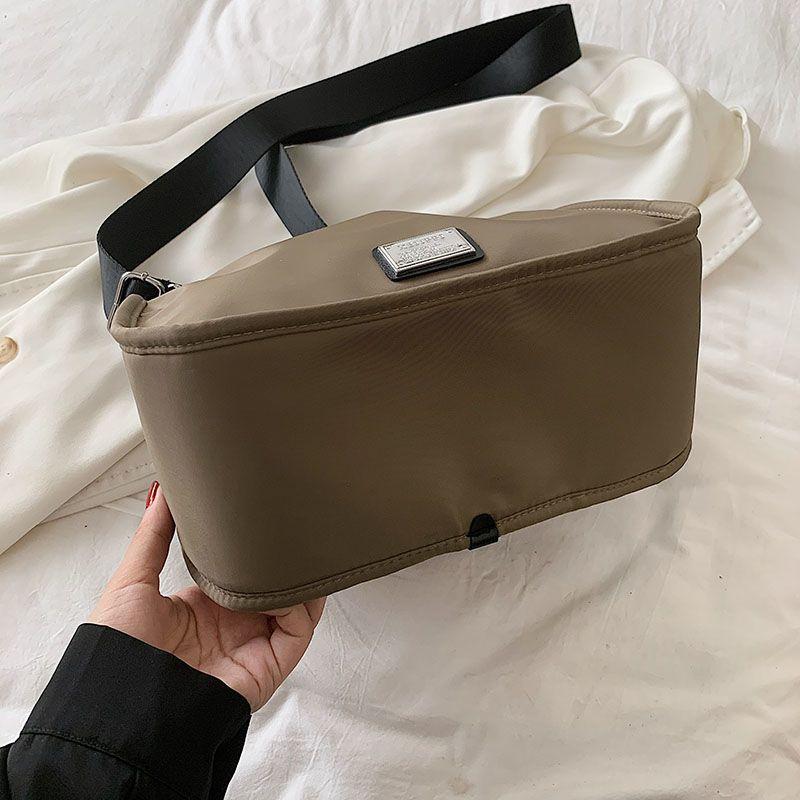 Small Bag for Women 2024 Autumn New Fashion Oxford Cloth Shoulder Small Square Bag Internet Hot Messenger Bag