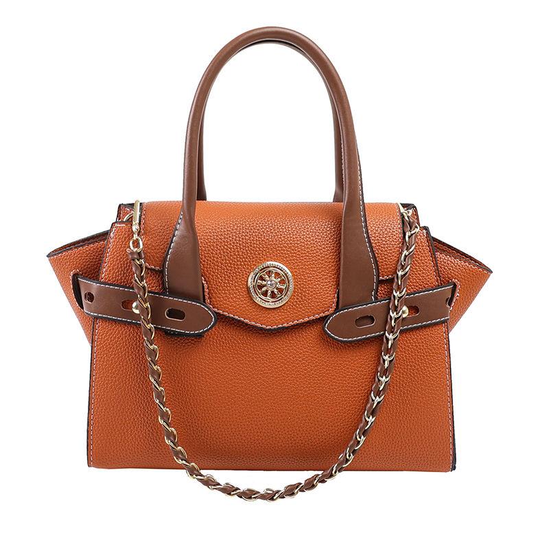 American Women's Bag 2024 New High Beauty Chain Design Feel Light Luxury Commuter Versatile Shoulder Bag