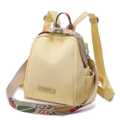 2024 Spring and Summer New Small Bookbag Women's Commuter Mummy Mother and Baby Bag Women's Convenient Travel Backpack Messenger Bag