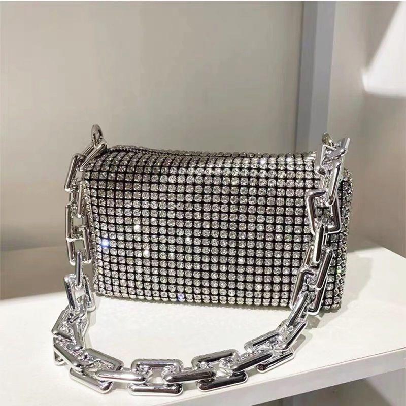 New Release Rhinestone Bag 2024- Elegant Full Diamond Crossbody Bag for Sophisticated Women handbag