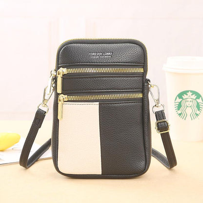 Summer Portable Cell Phone Bag Shoulder Messenger Bag Mobile Phone Bag Wrist Dancing Bag Wrist Bag Women's Halter Small Bag