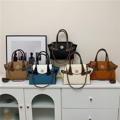 American Women's Bag 2024 New High Beauty Chain Design Feel Light Luxury Commuter Versatile Shoulder Bag