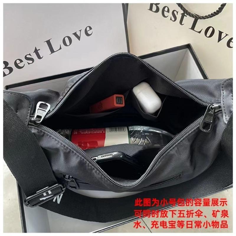 Idle Style Fashion Crescent Dumpling Bag 2024 New Spring Summer Waterproof Oxford Cloth Bag Shoulder Messenger Bag