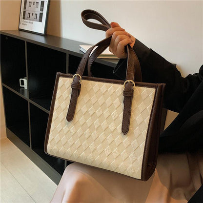 High Quality and Versatile Bag for Women Large Capacity Tote Bag 2024 New  Portable Bag Fashionable Shoulder Bag