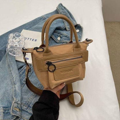 Popular Bag Women's Messenger Bag High-Grade Portable Small Square Bag 2024 Summer New Niche Casual All-Match Shoulder Bag