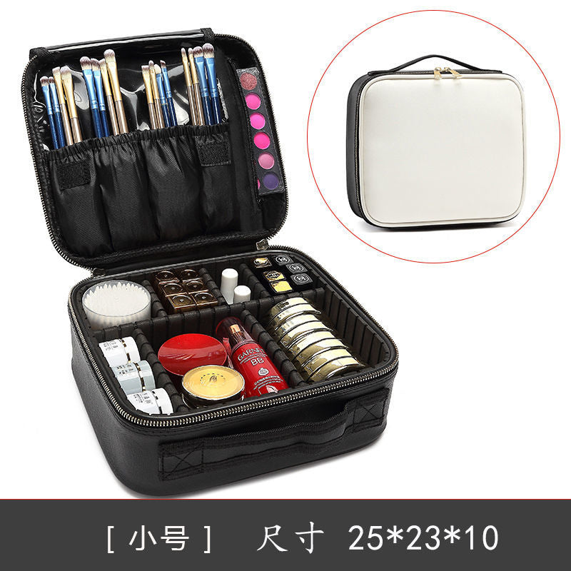 Portable Pink Girly Heart Makeup Bag Female Portable Travel Cosmetics Storage Bag Ins Style Super Popular Professional