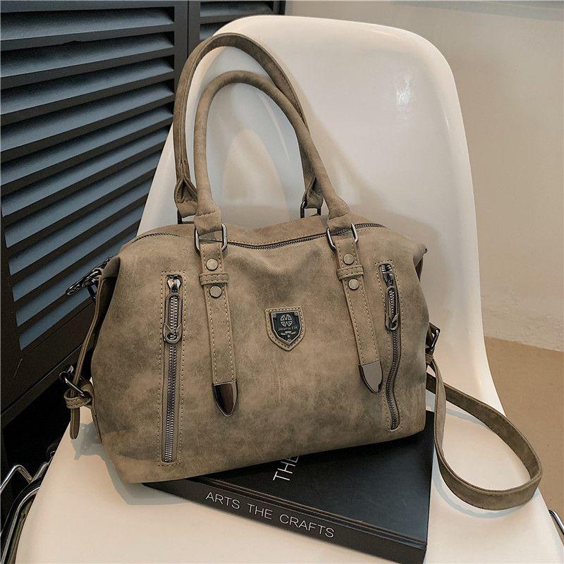 2024 New Large Capacity Bag Women's All-Match Fashion Shoulder Bag Crossbody Bag Good-looking Portable Commuter Tote