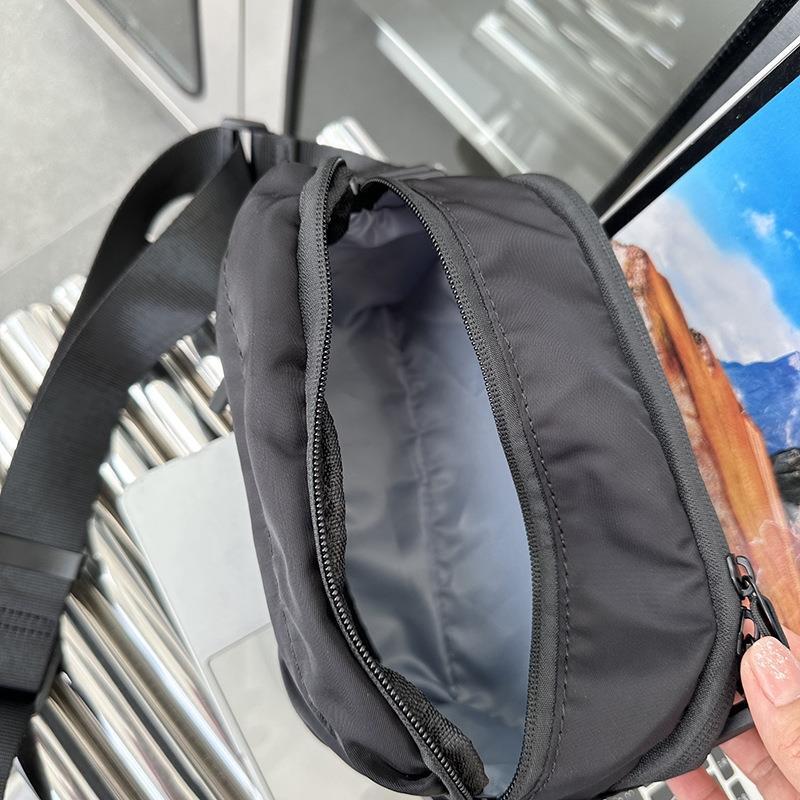 Simple Casual Shoulder Bag Oxford Cloth Wide Shoulder Strap Large-Capacity Crossbody Bag Men and Women Commuter Bag Summer New Products in Stock