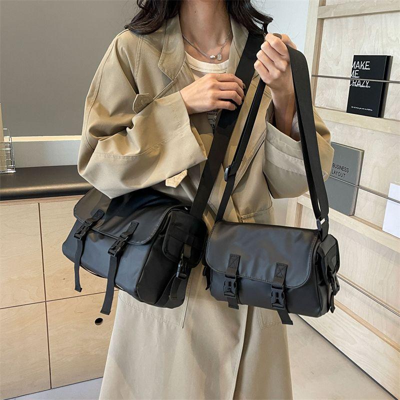 Niche Tooling Messenger Bag 2024 New Casual All-Match Men's and Women's Handbags Fashion Brand Fashion out Shoulder Bag Unisex