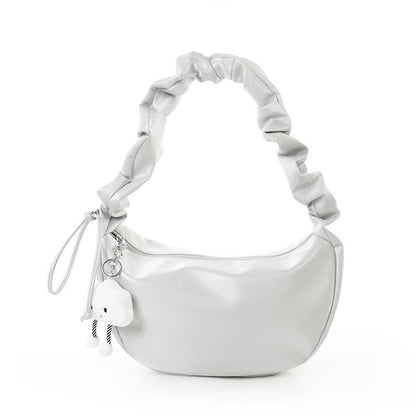 Good-looking Western Style Girly and Fashion Cloud Bag 2024 New Minority All-Match Solid Color Shoulder Crossbody Bag