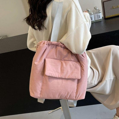 2024 Spring New Korean Fashion Leisure Bucket Bag Women's Fashion Casual Shoulder Bag Fashion Casual Messenger Bag