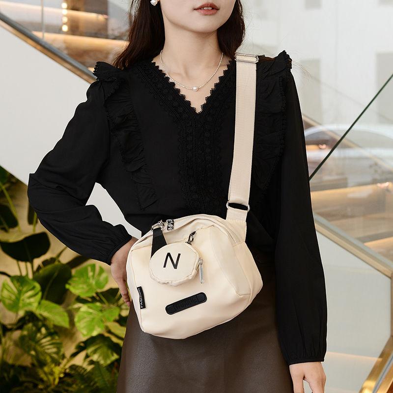 2024 Set New Shell Bag Oxford Cloth Shoulder Bag Men and Women Same Style Crossbody Bag Spring Travel fashion small bag