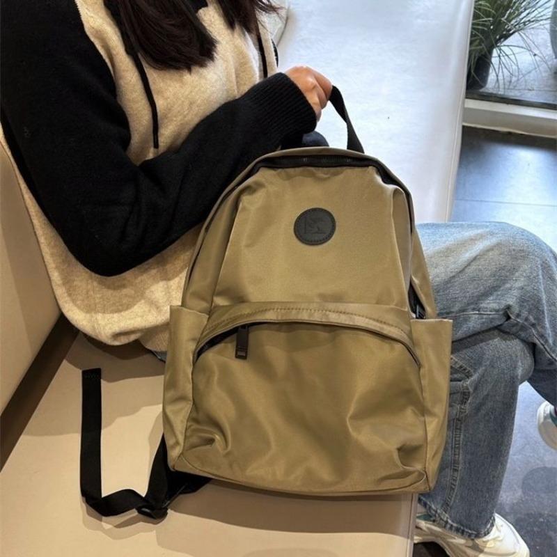 New Minority All-Match Backpack Large Capacity Commuter Backpack Travel Couple Bags Men and Women Oxford Cloth Schoolbag