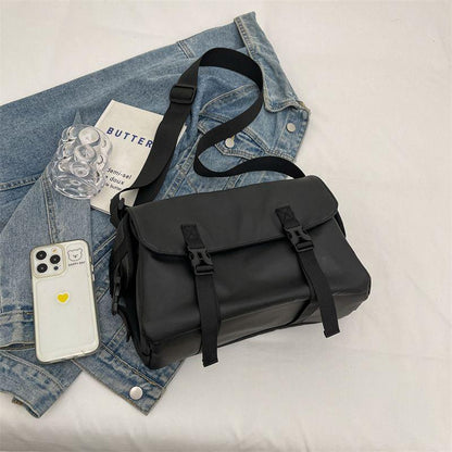 Niche Tooling Messenger Bag 2024 New Casual All-Match Men's and Women's Handbags Fashion Brand Fashion out Shoulder Bag Unisex