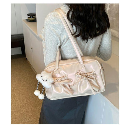 Retro Style High-End Women's Shoulder Bag Fashion Underarm Bag Versatile Convenient Small Square Bag Handbag Storage Bag Commuter Bag