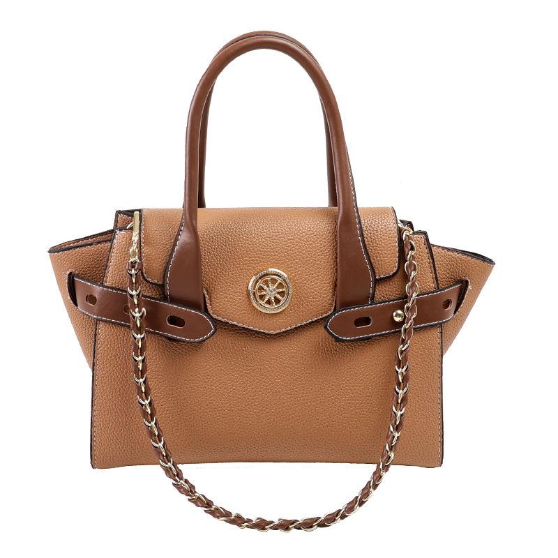 American Women's Bag 2024 New High Beauty Chain Design Feel Light Luxury Commuter Versatile Shoulder Bag