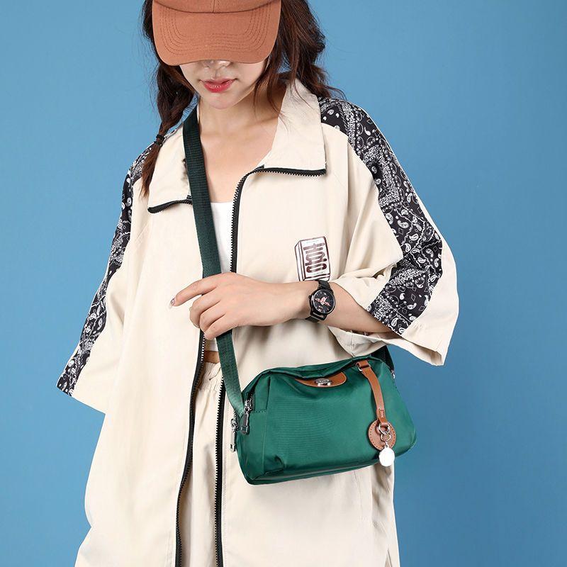 Nylon Canvas Crossbody Women's Bag New All-Matching Mom Style Bag Casual Oxford Cloth Shoulder Small Bag Fashion Women