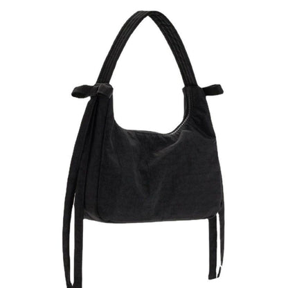 2024 New Original American Mini Nylon Tote Women Bow Special-Interest Design Wear-Resistant Underarm Bag female