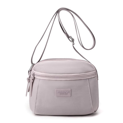 2024 New Fashion All-Match Messenger Bag for Women Summer Solid Color Casual Nylon Shoulder Bag Mini Bag for Women