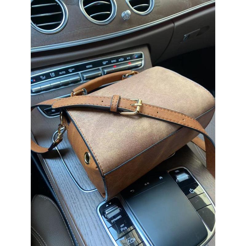 Retro Motorcycle Bag Pillow Bag 2024 Spring and Summer New Women's Bag Contrast Color Small Bag Shopping Shoulder Messenger Bag