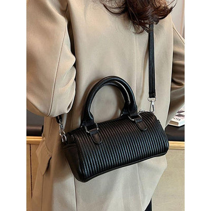 Hand-Carrying Bag Women's 2024 Spring/Summer South Korea Simple Fashion Shoulder Bag Texture Niche Messenger Bag for Women