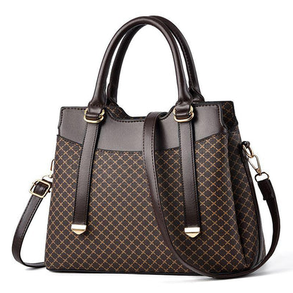 2024 New High Quality Handbag for Women: Contrasting Colors and Large Capacity Crossbody Bag