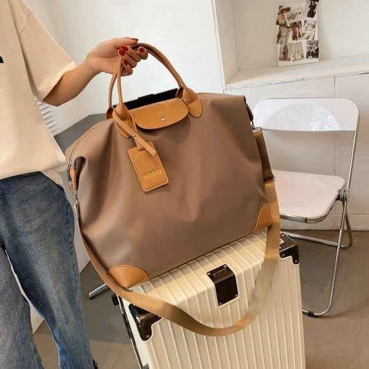 Business Trip Short-Distance Luggage Bag Travel Bag Men and Women Light Yoga Bag Gym Bag Large Capacity Portable Pending Delivery Buggy Bag