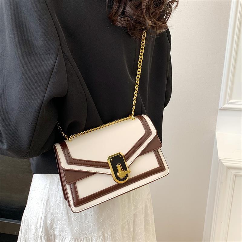 High End, Niche, and Foreign Style Small Bags 2024 New Women's Bags Summer Versatile Chain Crossbody Bags Popular Small Square Bags