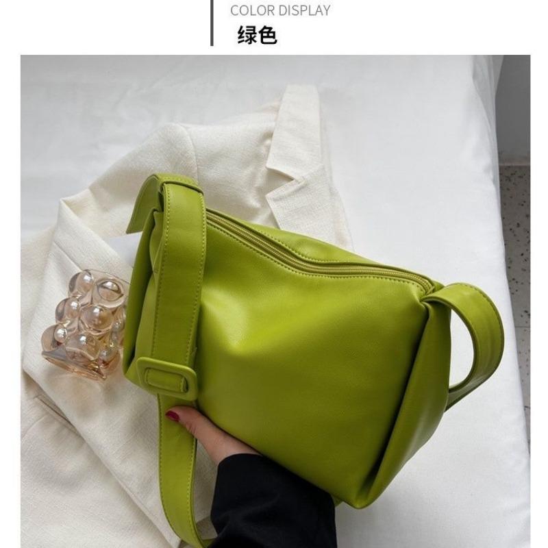 Simple Shoulder Bag Wide Shoulder Strap Messenger Bag Versatile 2024 New Fashion Summer High Sense Bag for Women