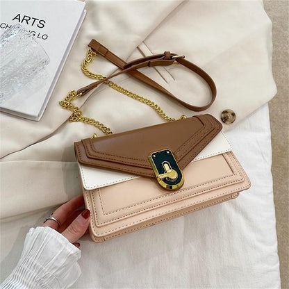 High End, Niche, and Foreign Style Small Bags 2024 New Women's Bags Summer Versatile Chain Crossbody Bags Popular Small Square Bags