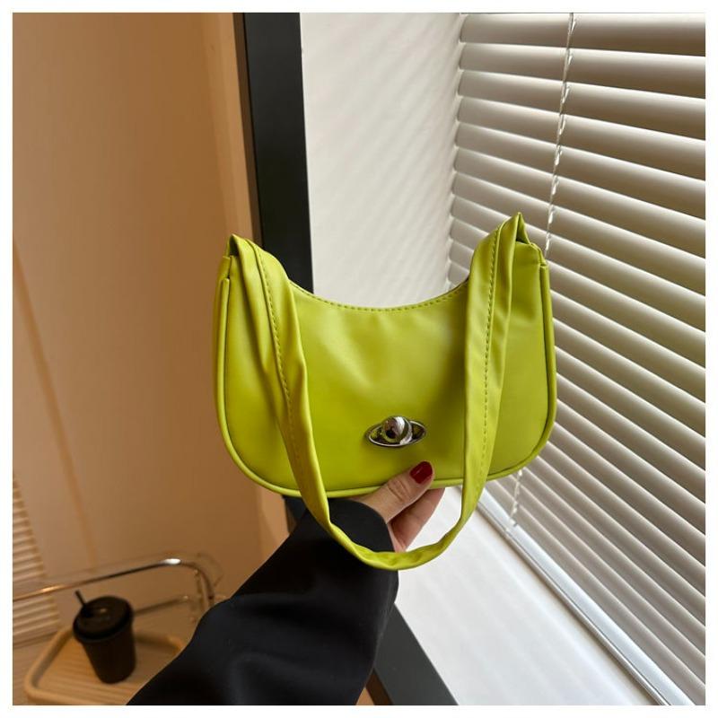 2024 New Good-looking French Style Bag for Women Silver Underarm Bag Internet Celebrity High-Grade All-Match Shoulder Bag