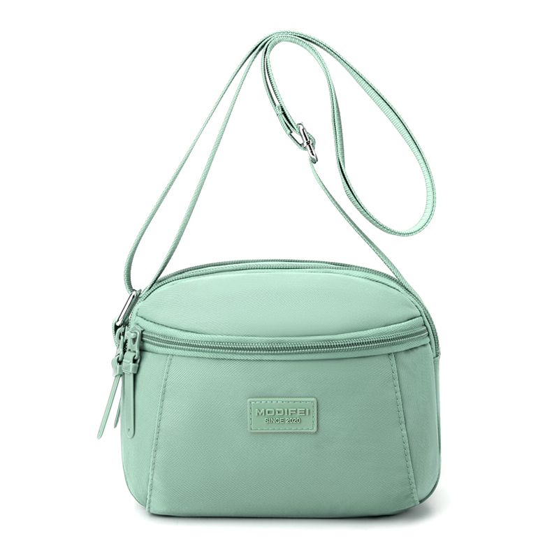 2024 New Fashion All-Match Messenger Bag for Women Summer Solid Color Casual Nylon Shoulder Bag Mini Bag for Women