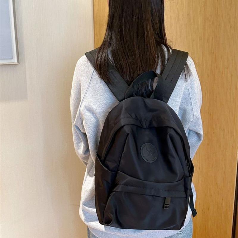 New Minority All-Match Backpack Large Capacity Commuter Backpack Travel Couple Bags Men and Women Oxford Cloth Schoolbag