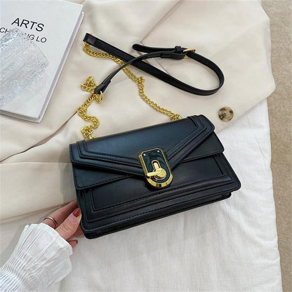 High End, Niche, and Foreign Style Small Bags 2024 New Women's Bags Summer Versatile Chain Crossbody Bags Popular Small Square Bags