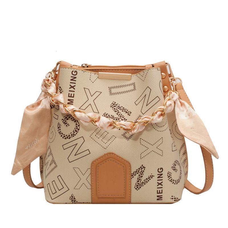 Advanced and Westernized Small Bag for Women's New Korean Versatile Texture Bucket Bag Fashion Crossbody Bag