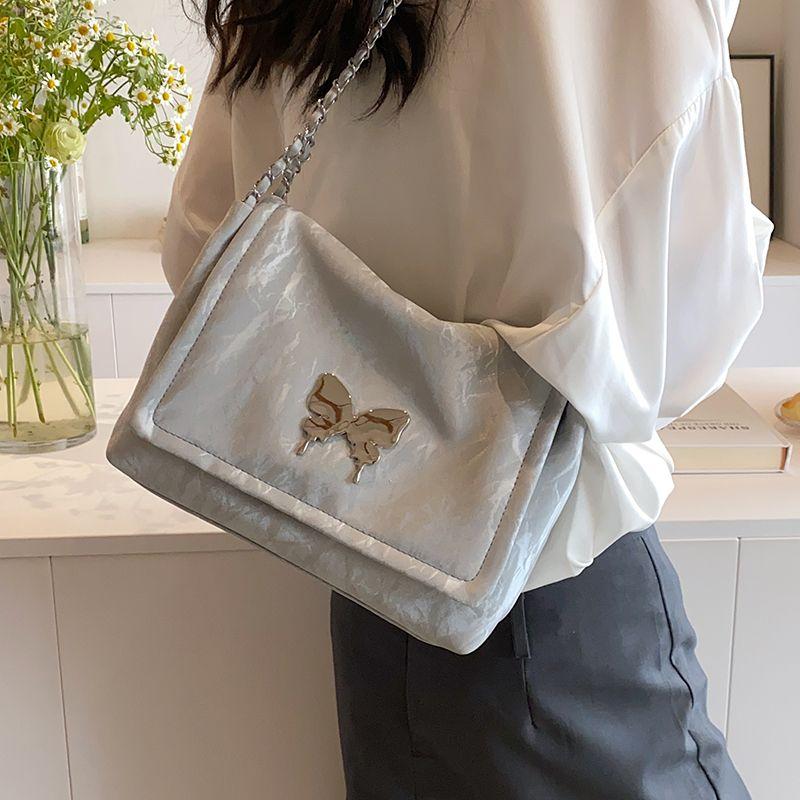 New crossbody bag Popular Bag Women's 2024 New Fashion Suede Chain Shoulder Bag Casual All-Match Tote Hobo Bag female