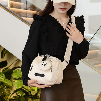 2024 Set New Shell Bag Oxford Cloth Shoulder Bag Men and Women Same Style Crossbody Bag Spring Travel fashion small bag