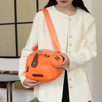 2024 Set New Shell Bag Oxford Cloth Shoulder Bag Men and Women Same Style Crossbody Bag Spring Travel fashion small bag