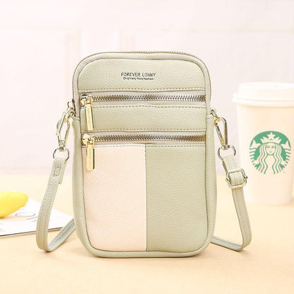 Summer Portable Cell Phone Bag Shoulder Messenger Bag Mobile Phone Bag Wrist Dancing Bag Wrist Bag Women's Halter Small Bag