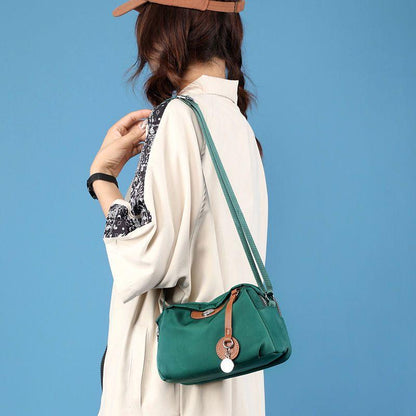 Nylon Canvas Crossbody Women's Bag New All-Matching Mom Style Bag Casual Oxford Cloth Shoulder Small Bag Fashion Women