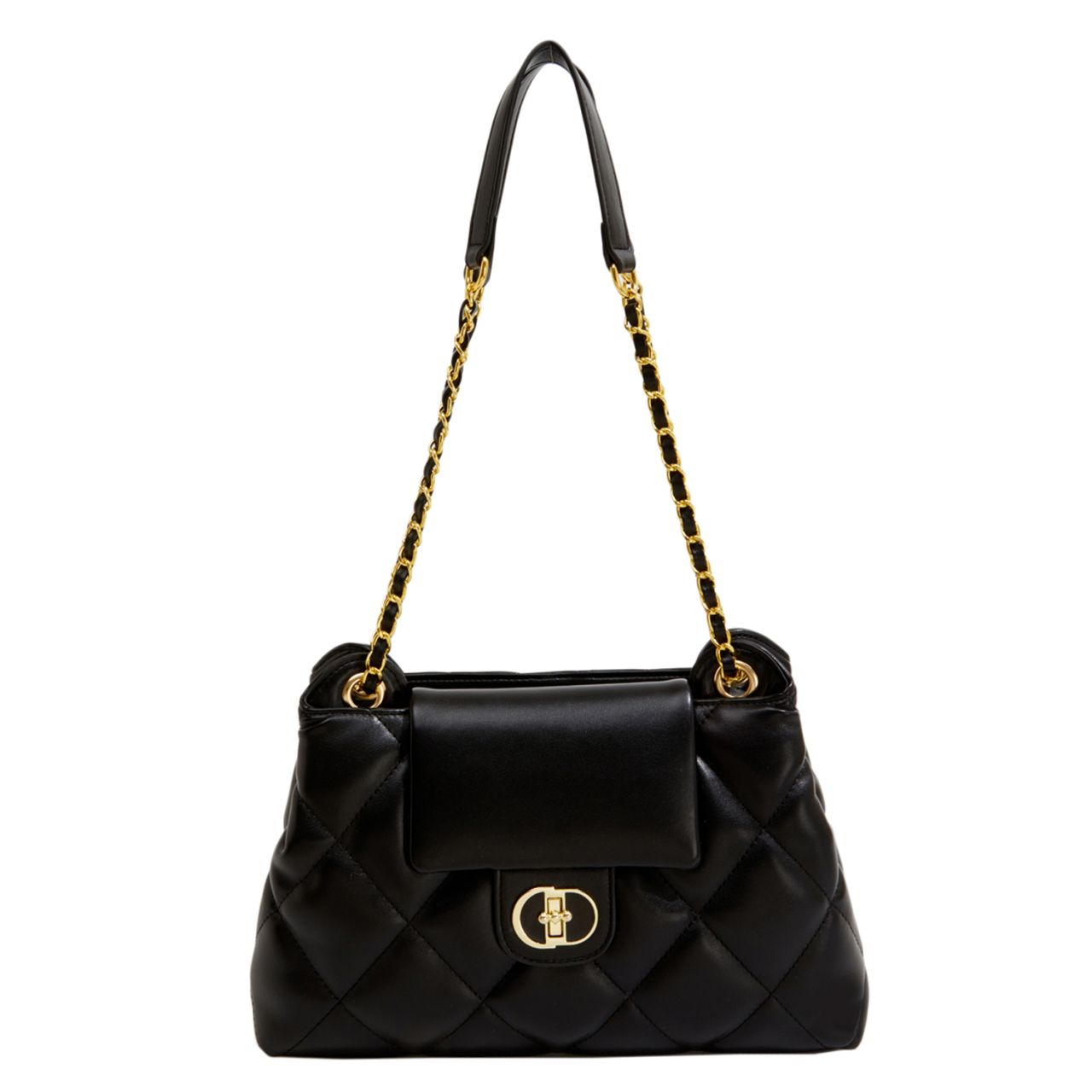 Diamond Style Tote Bag Women's 2024 New High-Grade Chain Shoulder Large Capacity Versatile Crossbody Commuter