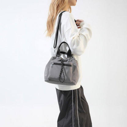 2024 New Mori Style Ins Bucket Bag Women's Bag Casual All-Match Shoulder Messenger Bag Good-looking Idle Style Handbag Women's Advanced Bag