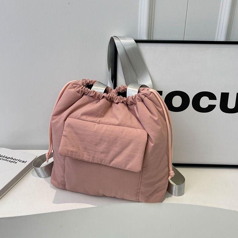 2024 Spring New Korean Fashion Leisure Bucket Bag Women's Fashion Casual Shoulder Bag Fashion Casual Messenger Bag