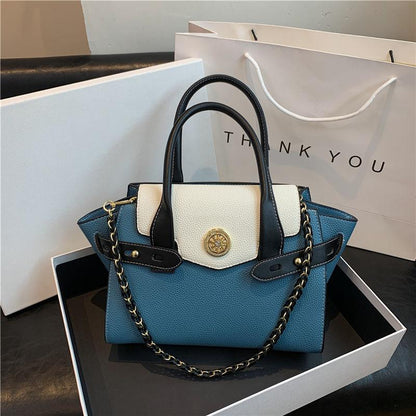 American Women's Bag 2024 New High Beauty Chain Design Feel Light Luxury Commuter Versatile Shoulder Bag