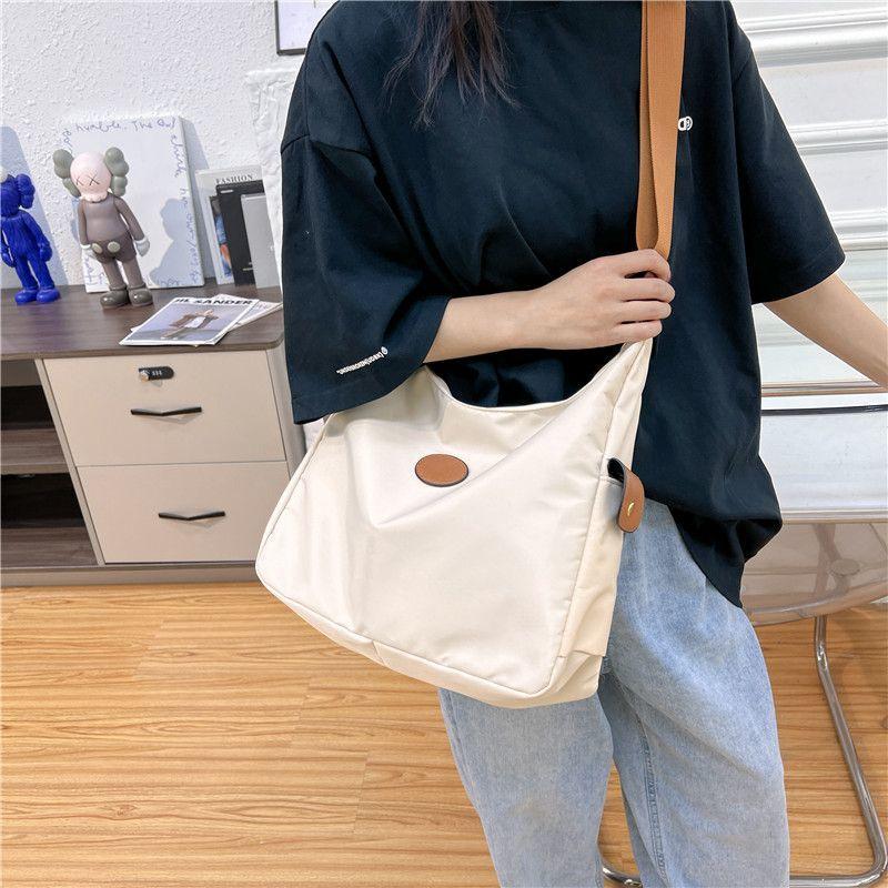 Large Capacity Fashion Nylon Bag Leisure Commute Simple 2024 New Crossbody Bag Tote Messenger Shoulder female